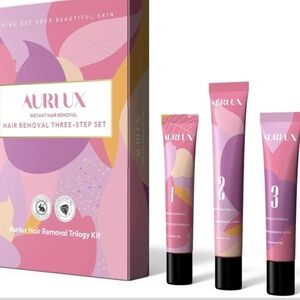 Aurlux 3 Step Hair Removal Set- NIB